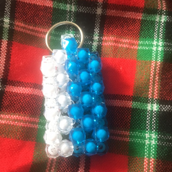 Bead key chain key ring - Picture 9 of 10